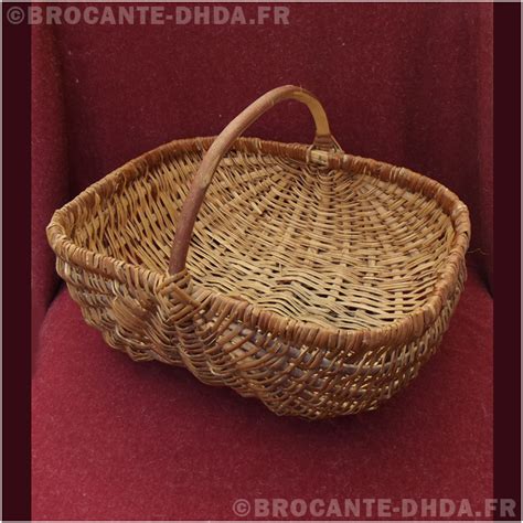 Panier En Osier Artisanal D Hier D Aujourd Hui