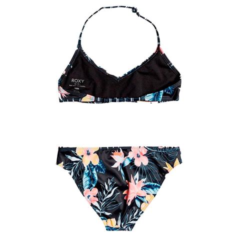 Roxy Flowers Triangle Bikini Blue Kidinn