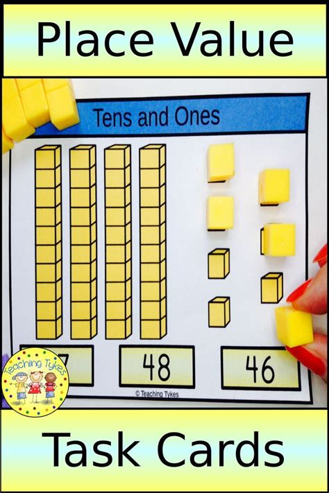 Place Value Tens And Ones Place Values Tens And Ones Task Cards