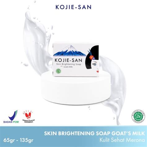 Kojie San Brightening Soap With Goat S Milk Kojie San Indonesia