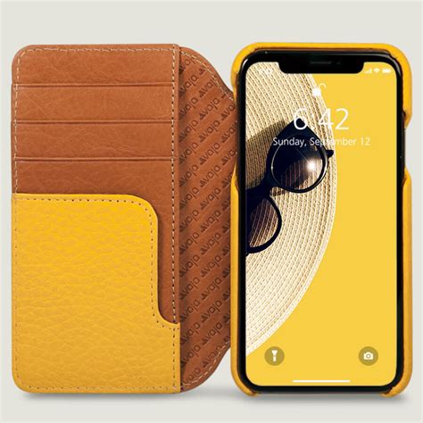 Premium Iphone X Wallet Leather Case Vaja