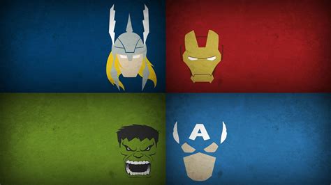 Avengers Cartoon Wallpapers Wallpaper Cave