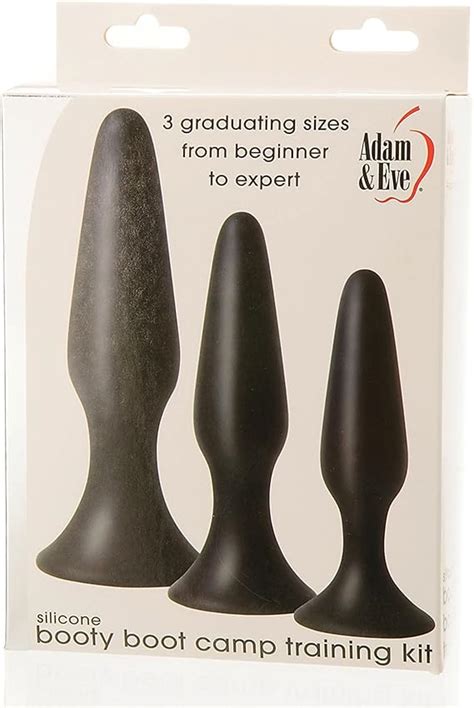 Amazon Adam Eve Booty Boot Camp Anal Training Kit Set Of Silicone Trainer Butt Plug