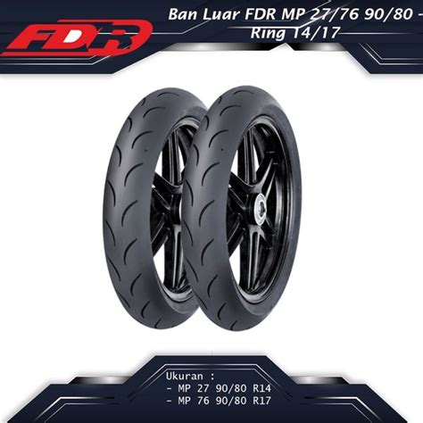 Jual Ban Luar FDR MP 27 76 90 80 Ring 14 17 Di Lapak Planet One Shop