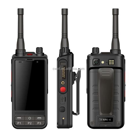 Uniwa W6 4g Handheld Analog Uhf Zello Poc Walkie Talkie With Sos