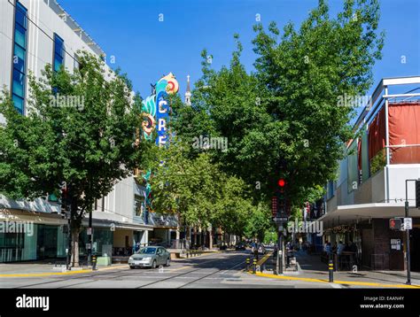 K Street In Downtown Sacramento California Usa Stock Photo Alamy