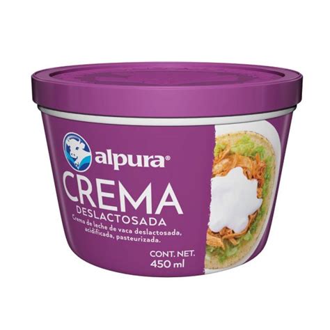 Crema Alpura Cida Deslactosada Ml Que Llevo