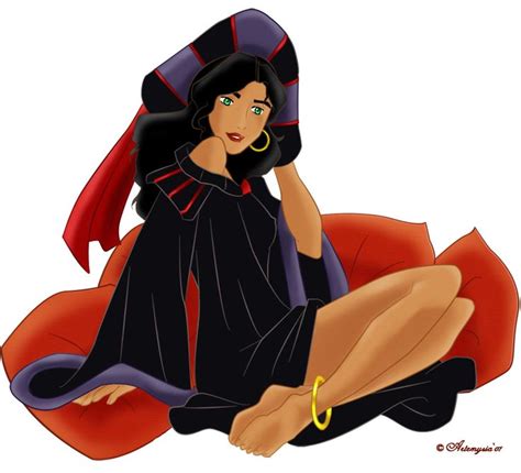 Esmeralda As Frollo Disney Esmeralda Disney Disney Storybook