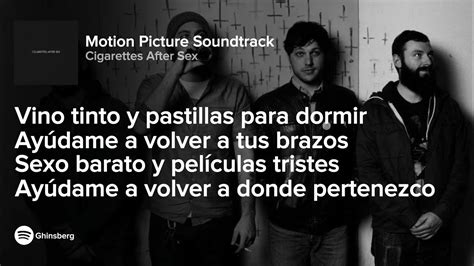 Cigarettes After Sex Motion Picture Soundtrack Subtitulado Español Youtube