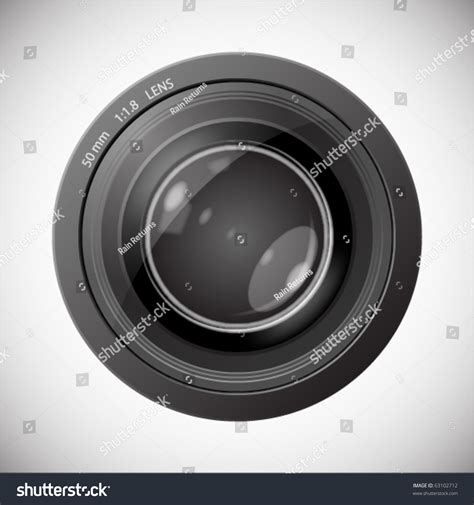 lens vector image stock vector royalty   shutterstock