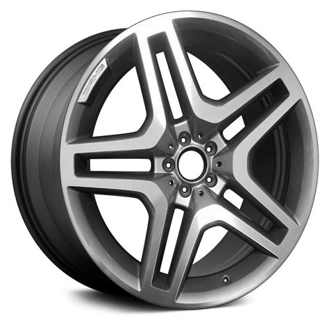 Replace® Alymm099u30 Double 5 Spoke Charcoal With Machined Face 21x10