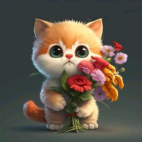 Теплые коты. Запись со стены. | Cute animals images, Kitten art, Cute ...