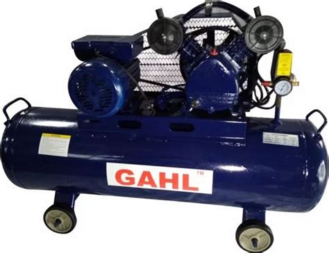 1 Hp V 0 25 8 180l Gahl Belt Driven Lubricated Single Stage Air