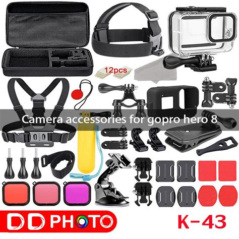 Gopro Hero8 Accessories Kit 2 อุปกรณ์เสริมสําหรับกล้อง Gopro Hero 8 K