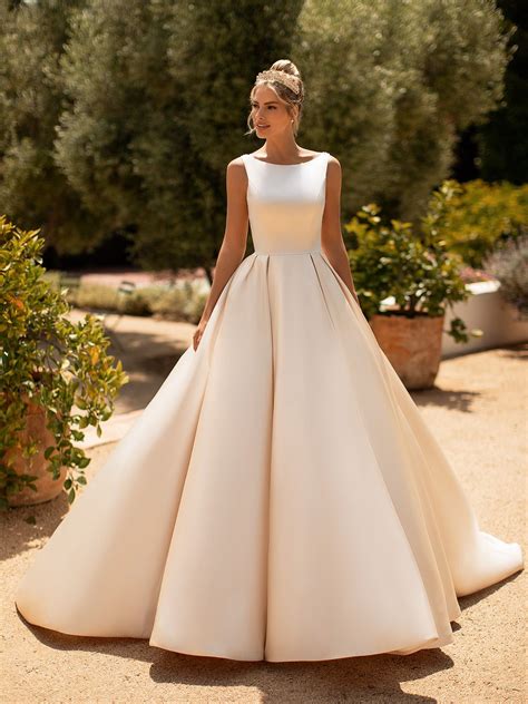 The Satin Ballgown Wedding Dress A Timeless Classic The Fshn