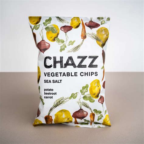 Чипсы овощные CHAZZ с морской солью 75 г купить по цене 480 ₽ в ...