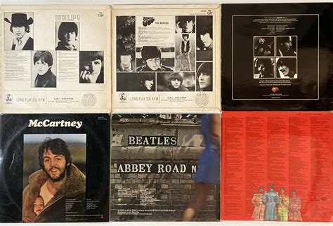 Lot 770 The Beatlesrelated Lps