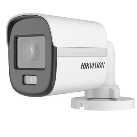 C Mera De Seguran A Hikvision Mini Bullet Colorvu Mp K Mm Ds