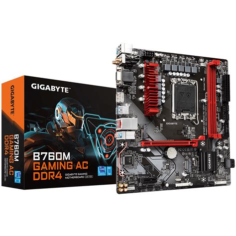 B760M GAMING AC DDR4 Rev 1 X Support Motherboard GIGABYTE Global