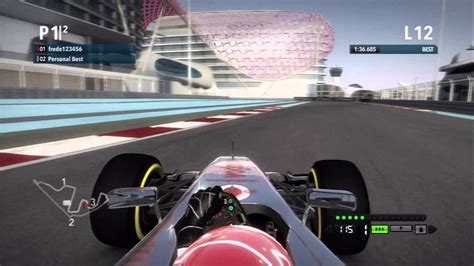 F1 2012 Abu Dhabi Hotlap 1 36 332 TT Setup YouTube