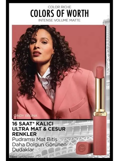 Loreal Paris Color Riche Intense Volume Matte Ruj 600 Nude Audacious Rujlar Loreal