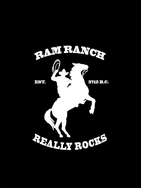 Ram Ranch Shirt Design T Shirt By Ramranchchad Redbubble