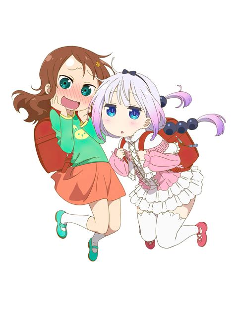 Kanna y Riko protagonizan el nuevo visual de Kobayashi-san Chi no Maid Dragon | SomosKudasai