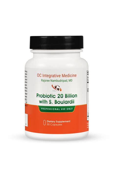 Probiotic 20 Billion With S Boulardii Supplements By Dr Rajsree