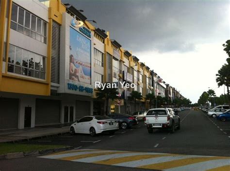 3 Storey End Lot Shop Taman Sutera Utama Skudai Corner Lot Shop 1