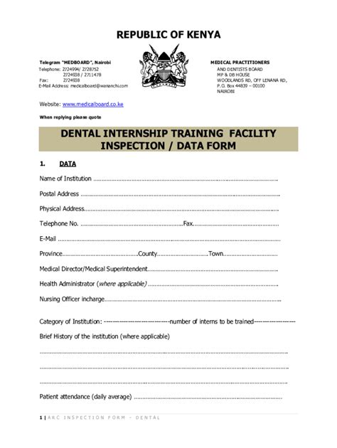 Fillable Online Medicalboard Co Application For Dental Internship