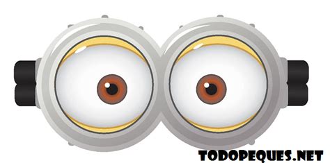 Moldes De Ojos Y Bocas Minions Para Imprimir Gratis Minions Para