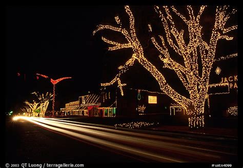 Picturephoto Christmas Lights And Traffic Tennessee Usa