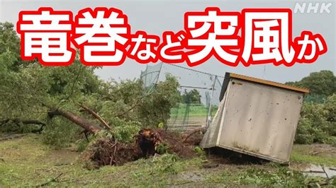 【随時更新】埼玉県内 竜巻などの突風か 各地の被害状況は 猛暑から雷雨 天気急変の原因は Nhk