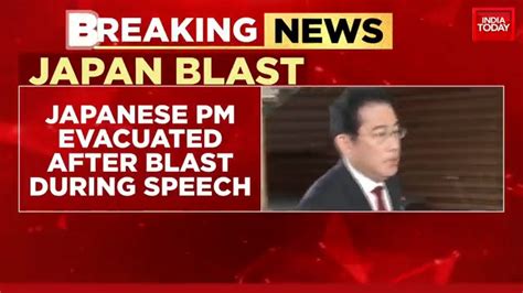 Indiatoday On Twitter Japanese Prime Minister Fumio Kishida Evacuated