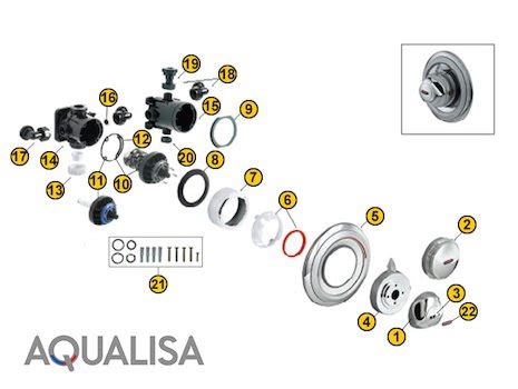 Aqualisa Shower Spares | Aqualisa Spare Parts | National Shower Spares