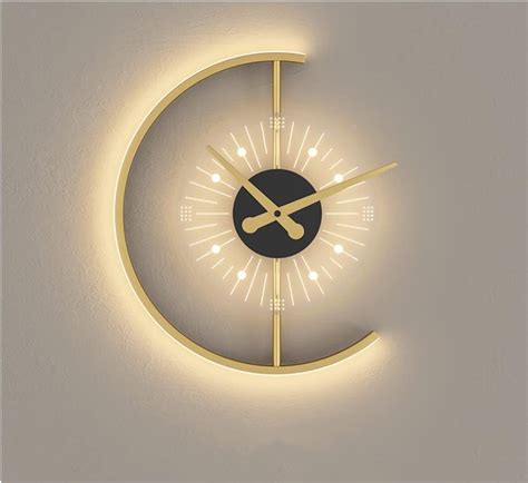 Horloge Murale L G Re Led Horloge Murale Num Rique Gradation