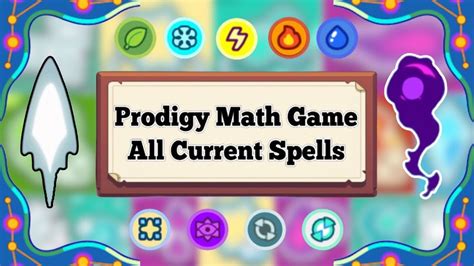 Prodigy Math Game Every Spell In Prodigy August 2023 YouTube