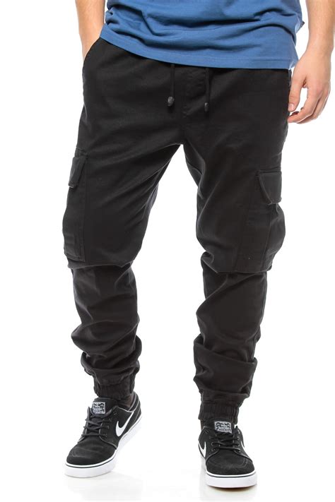 Spodnie Diamante Wear Jogger Cargo Czarne