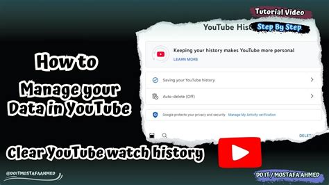 How to Manage Your Youtube Watch History | Tutorial Video - YouTube