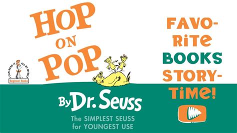 Hop On Pop Beginner Books Love Reading Read Aloud Story Time Seuss