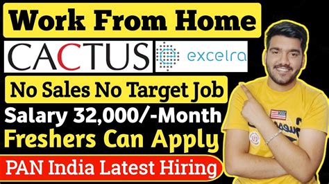 Cactus Work From Home Job Customer Support Analyst Job Jobs For