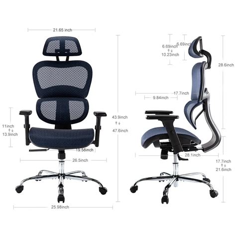 Ergonomic Office Breathable Mesh Chair Pro+ – ErgonomicLux