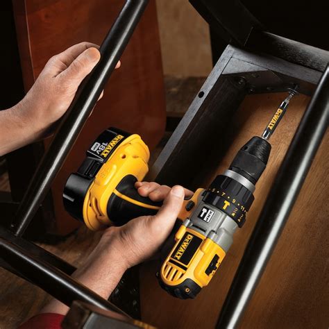 Dewalt 2 Tool 18 Volt Nickel Cadmium Nicd Cordless Combo Kit With