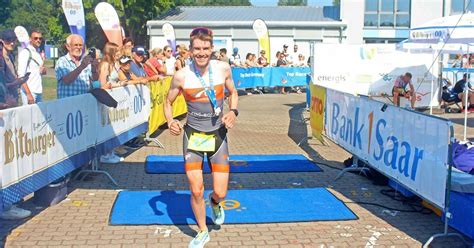 Triathlet Florian Weyerh User Ist Saarlandmeister