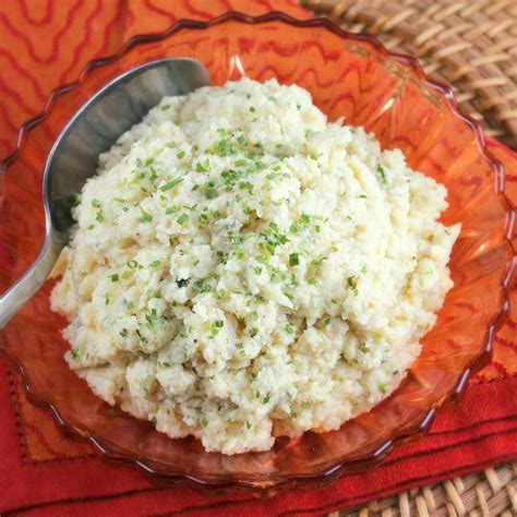 Roasted Cauliflower Mash With Boursin And Chives Palatable Pastime