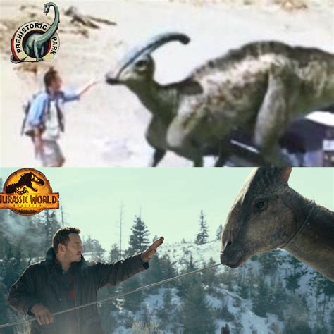 Jurassic Park Vs Prehistoric Park Parasaurolophus Jurassic Park