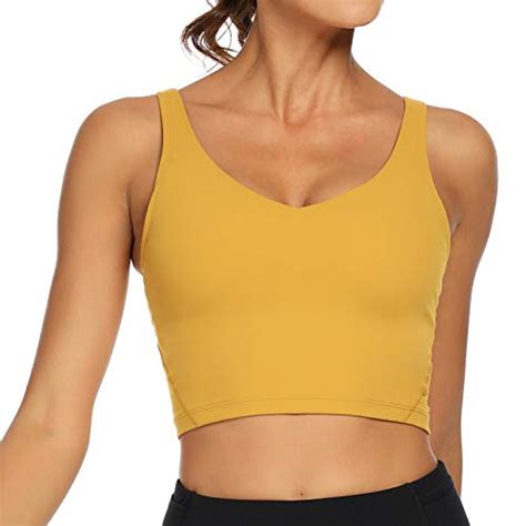 Best Yellow Crop Tank Top For Women