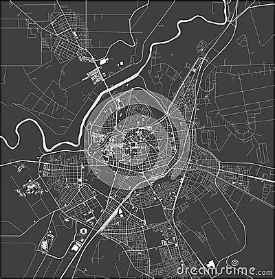 Map Of The City Of Larissa, Greece Royalty-Free Stock Photo ...