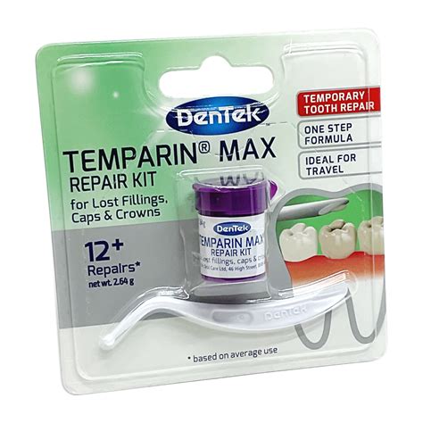 Dentek Temparin Max Advanced Repair Kit