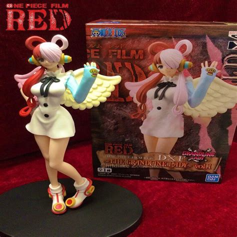 Original Bandai Banpresto One Piece Uta Anime Figure Dxf Film Red Vol 1 Shanks Daughter Uta